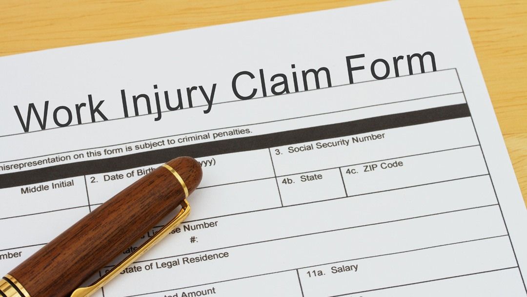 claim compensation for on job injuries